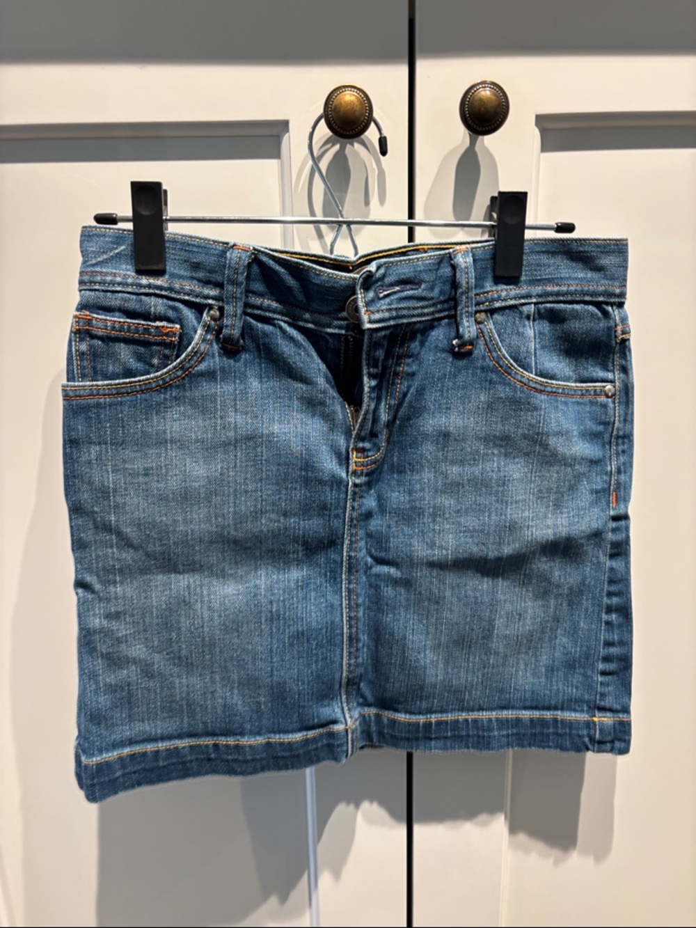 Gap Classic Blue Denim Mini Skirt. NWOT